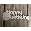 Топпер "Happy Birthday" 16*8.5 см (мдф) Топпер "Happy Birthday" 16*8.5 см (мдф)