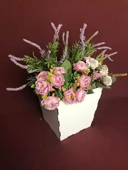 Кошик для квітів трапеція Кошик для квітів трапеція