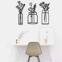 Декоративне панно "Вази з квітами" Декоративне панно "Вази з квітами"