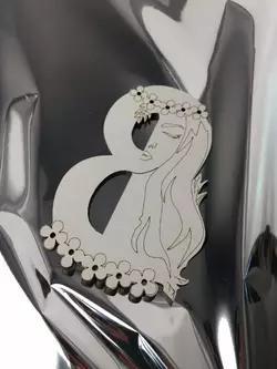 Топпер "дівчина" 12*8 (мдф) Топпер "дівчина" 12*8 (мдф)