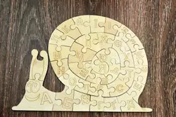 Абетка-пазл "Равлик" 21*30 см Абетка-пазл "Равлик" 21*30 см