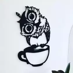 Панно "Сова на чашці" Панно "Сова на чашці"